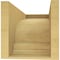 Ekena Millwork 11"W x 22"D x 11"H Wide Warren Rough Cedar Woodgrain TimberThane Corbel, Primed Tan CORUR11X22X11WARRCPR - alternate 2